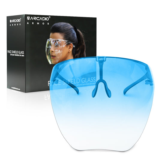 ARCADIO Armor - Multipurpose Face Shield Glass - Blue ARCADIO
