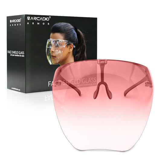 ARCADIO Armor - Multipurpose Face Shield Glass - Peach ARCADIO