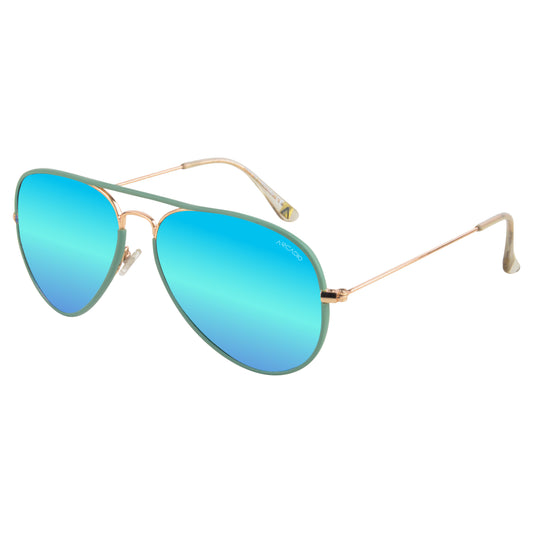 Leather Wrapped Premium Pilot Sunglass AR183 ARCADIO