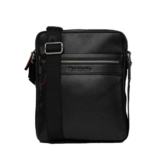 BLACK SPADE Cross Body Leather Sling Bag ARSB1011BK ARCADIO