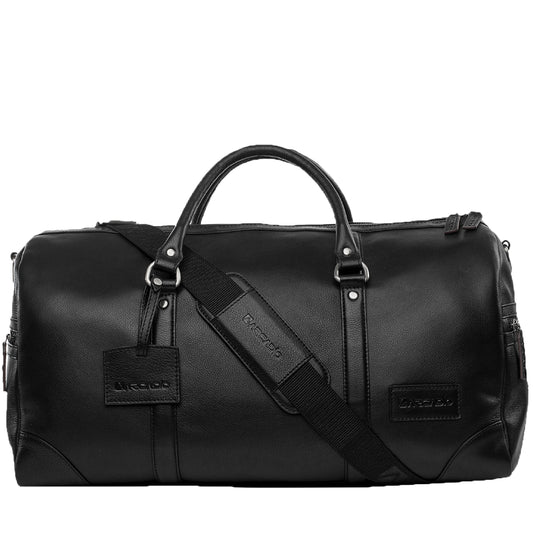 ON THE MOVE Premium Weekender Leather Bag - ARDB1001BK ARCADIO