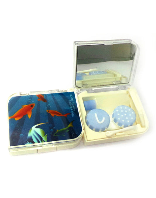 SHOPOHOLIC - Designer Contact Lens Cases - A8032BL ARCADIO