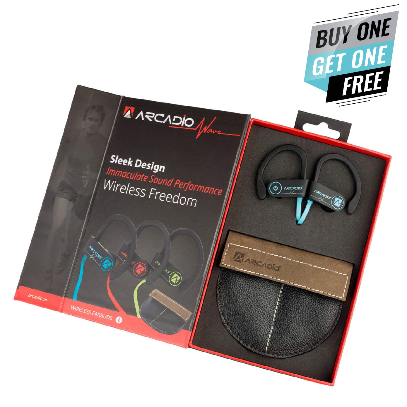 WAVE - Bluetooth Earphone - Blue