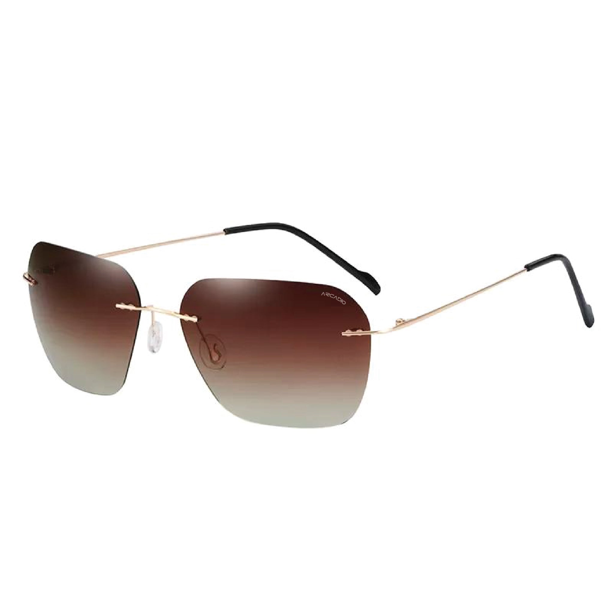 ECLIPSE Rimless Square Sunglasses AR AK17203