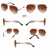 REDEFINED Iconic Metallic Aviator Sunglass AR250