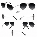 REDEFINED Iconic Metallic Aviator Sunglass AR250