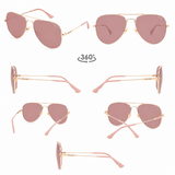 REDEFINED Iconic Metallic Aviator Sunglass AR250