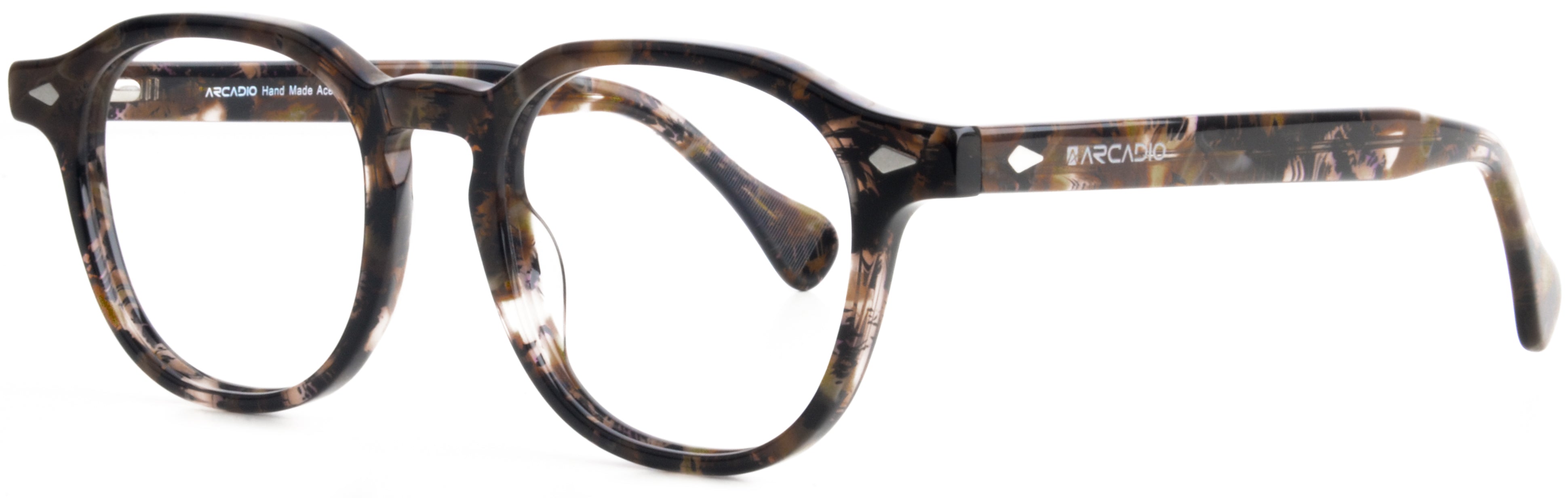 SLEEK Round Acetate Shell Frames SF4625