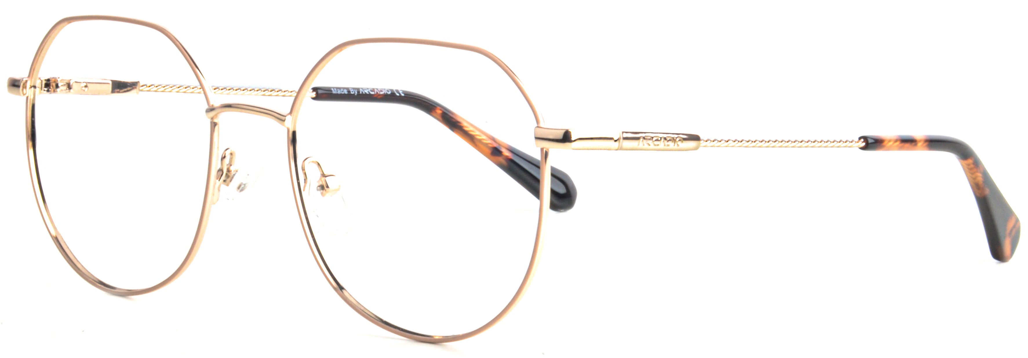 STRIKING Ultra luxe Hexagon Frames FF388