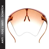 ARCADIO Armor - Multipurpose Face Shield Glass - Brown ARCADIO
