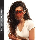 ARCADIO Armor - Multipurpose Face Shield Glass - Brown ARCADIO