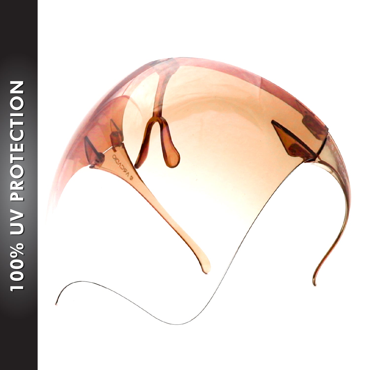 ARCADIO Armor - Multipurpose Face Shield Glass - Brown ARCADIO