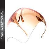 ARCADIO Armor - Multipurpose Face Shield Glass - Brown ARCADIO