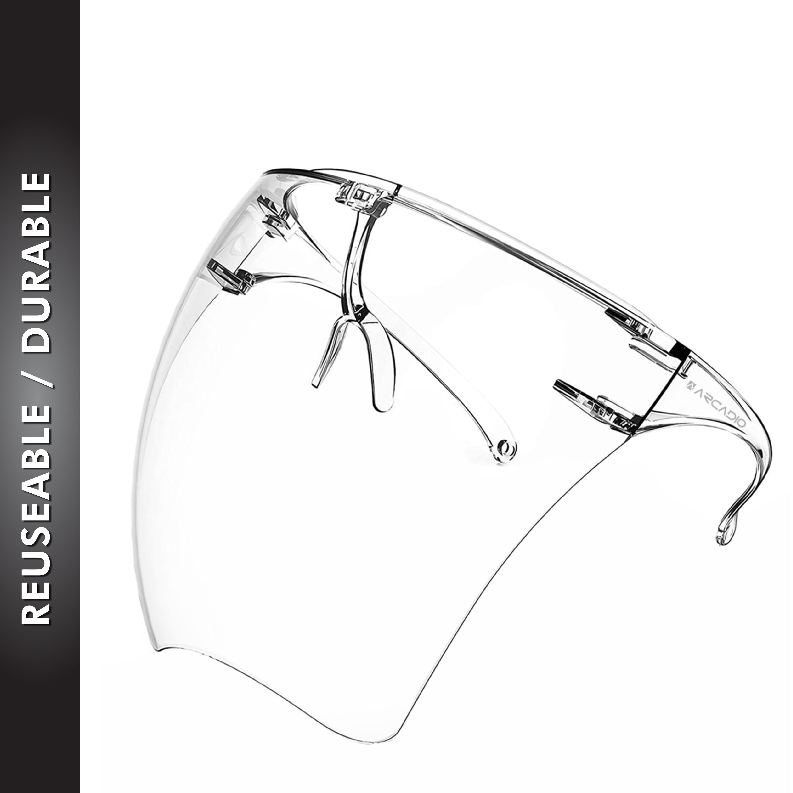 ARCADIO Armor - Multipurpose Face Shield Glass - Clear ARCADIO