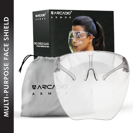ARCADIO Armor - Multipurpose Face Shield Glass - Clear ARCADIO