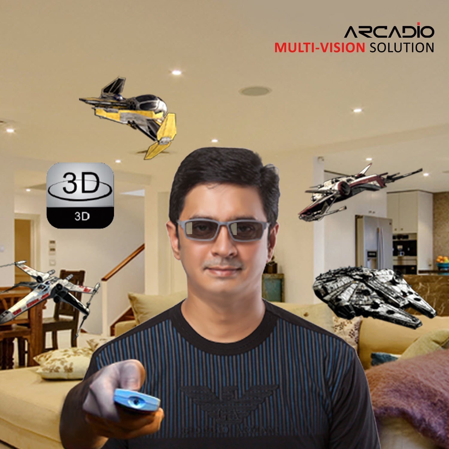 ARCADIO Multivision Solution for Men - LE501GM ARCADIO