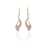 Aphrodite Designer Pendant Necklace and Earrings Set - ARJW1016RG ARCADIO
