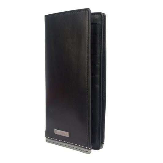BIG HIT Executive Long Leather Wallet ARW1012BK ARCADIO