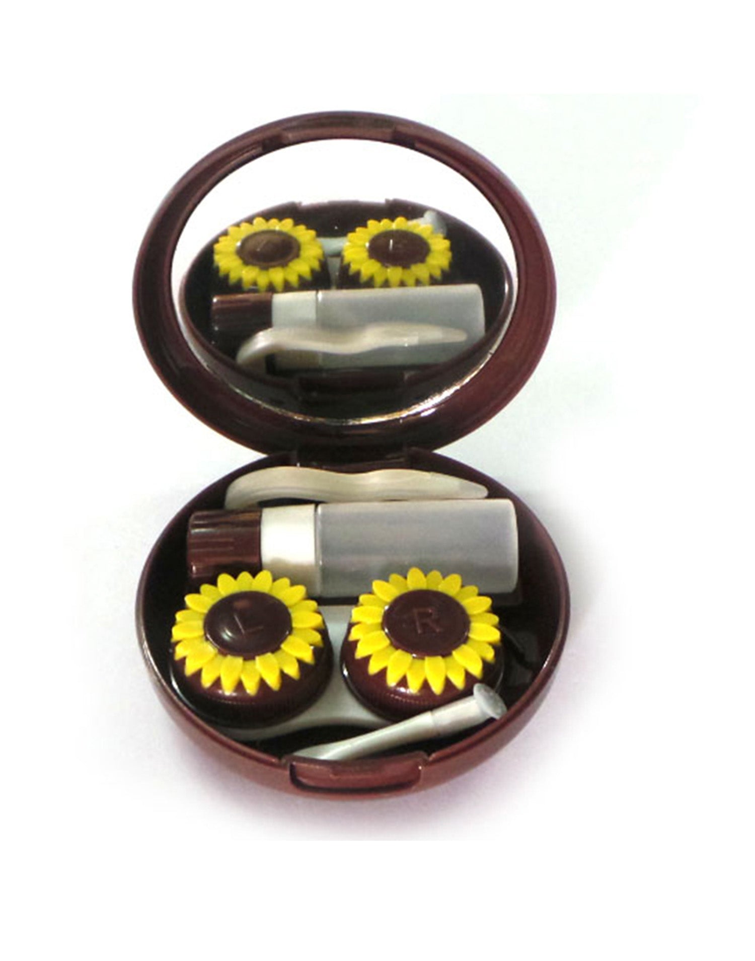 BLOOMS - Designer Contact Lens Cases - A8055BR ARCADIO