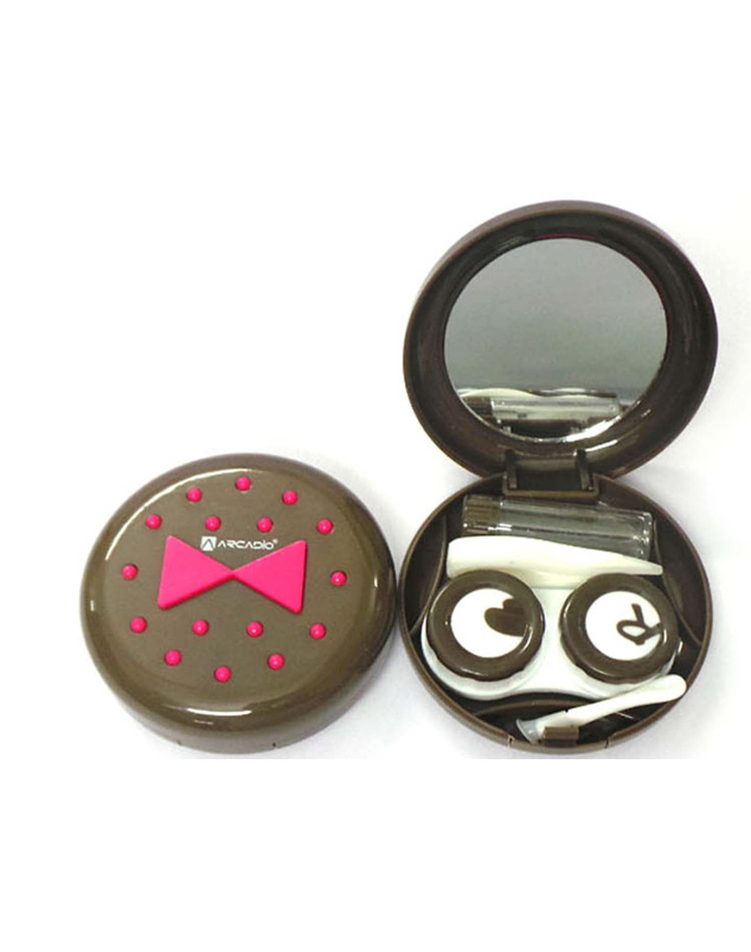 BOW TIE - Designer Contact Lens Cases - A8097BR ARCADIO