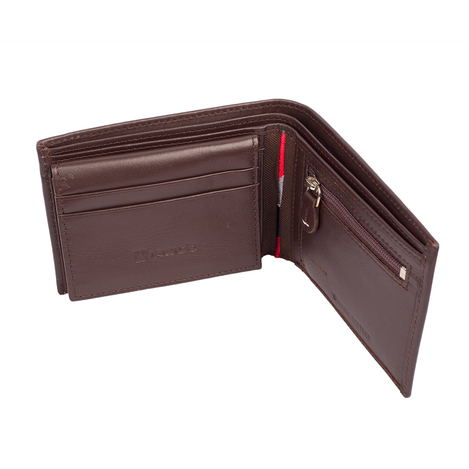 BROWNIE Leather Wallet ARW1002BR ARCADIO