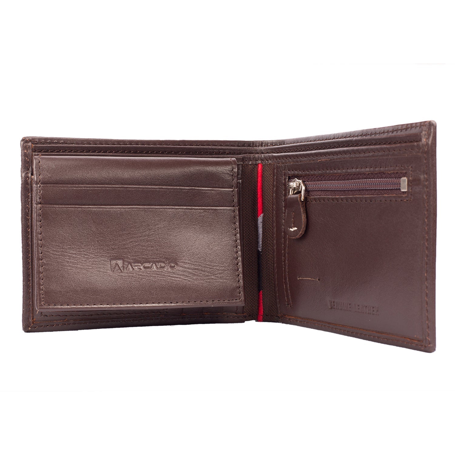 BROWNIE Leather Wallet ARW1002BR ARCADIO