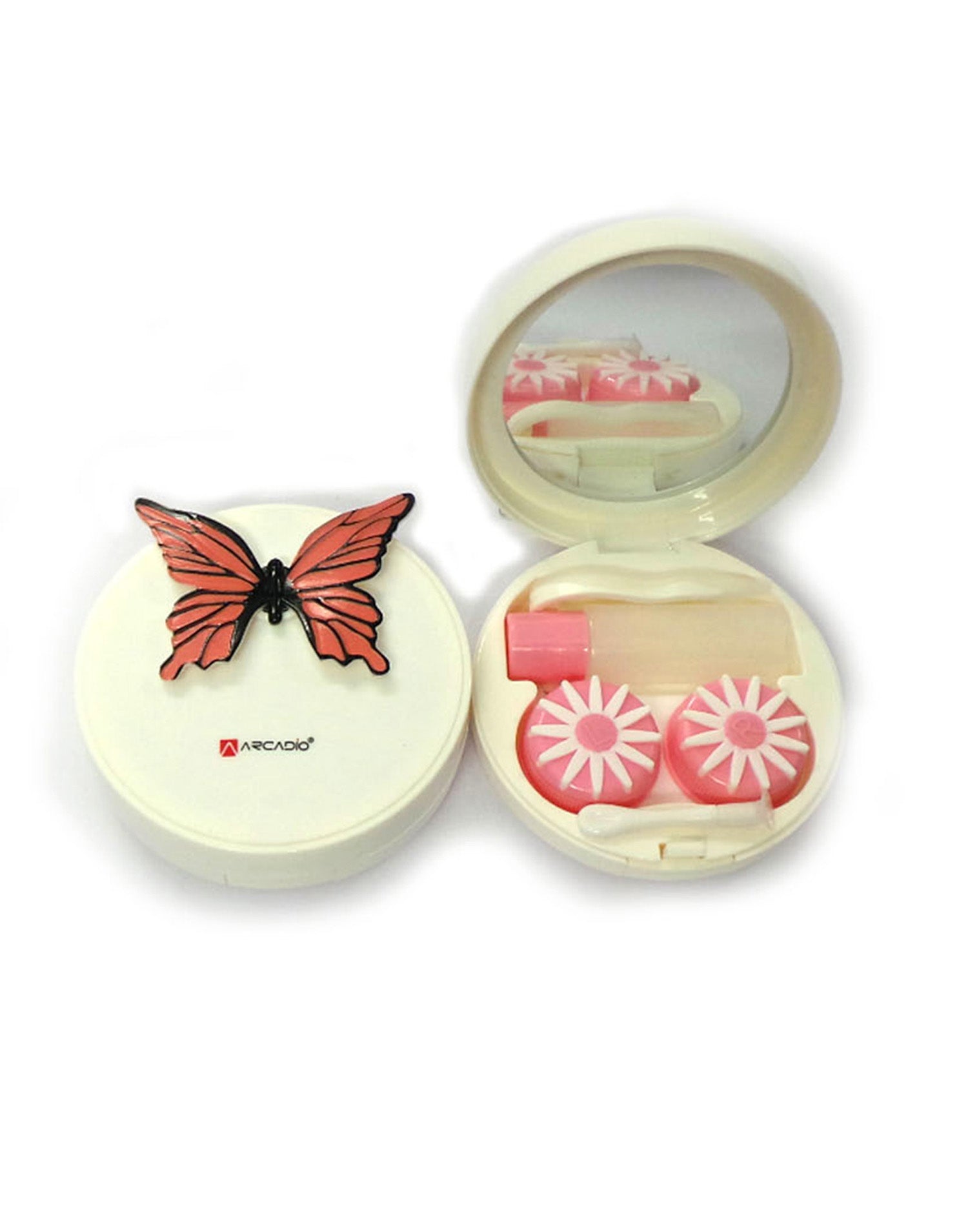 BUTTERFLY EFFECT - Designer Contact Lens Cases - A8063A-PK ARCADIO