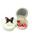 BUTTERFLY EFFECT - Designer Contact Lens Cases - A8063A-RD ARCADIO