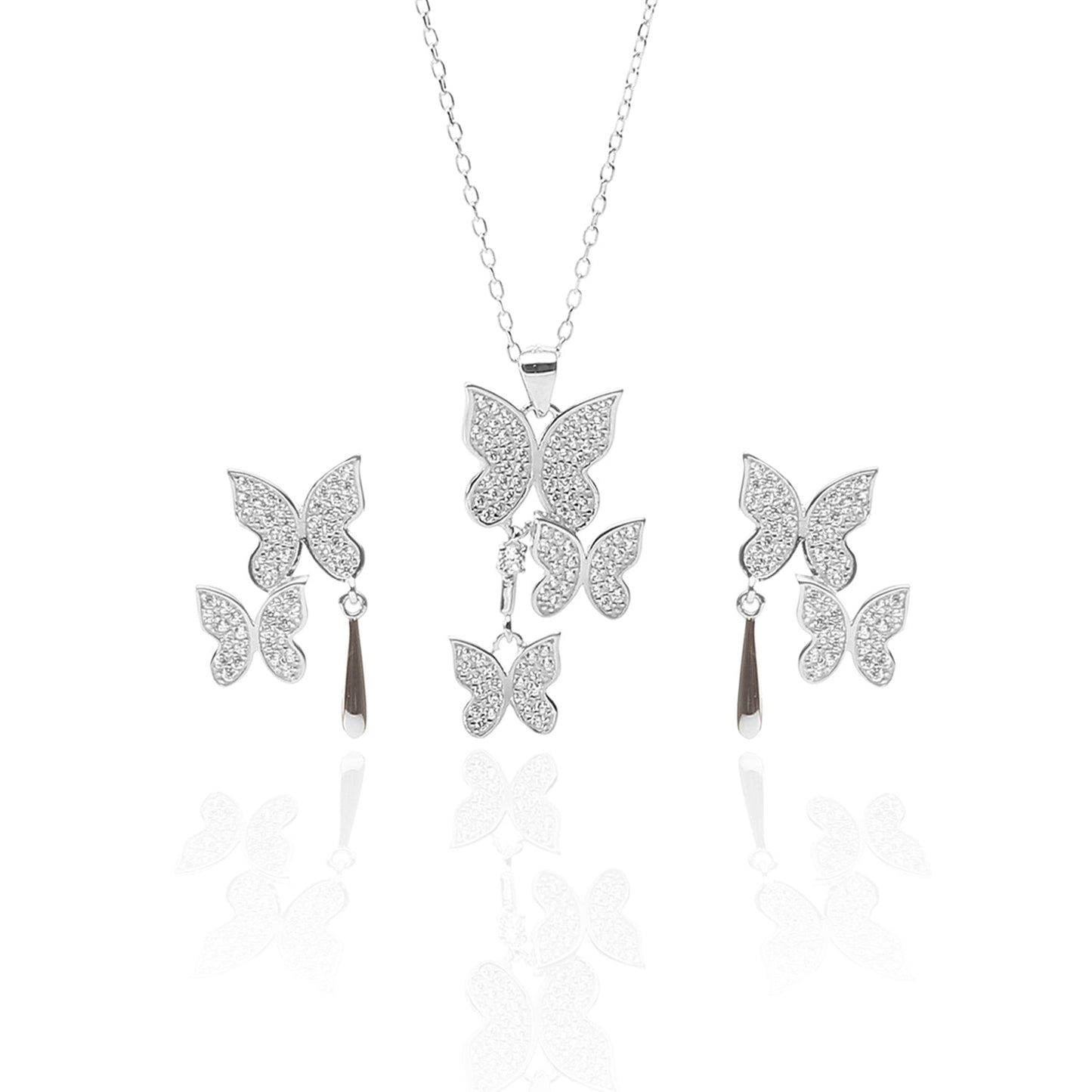 Update 112+ butterfly earring set latest