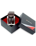 CLASSIC CROC Patterned Leather Belt ARB1012BR ARCADIO