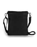 CLASSIC FLIP  Cross Body Leather Binded sling Bag ARSB1001BK ARCADIO
