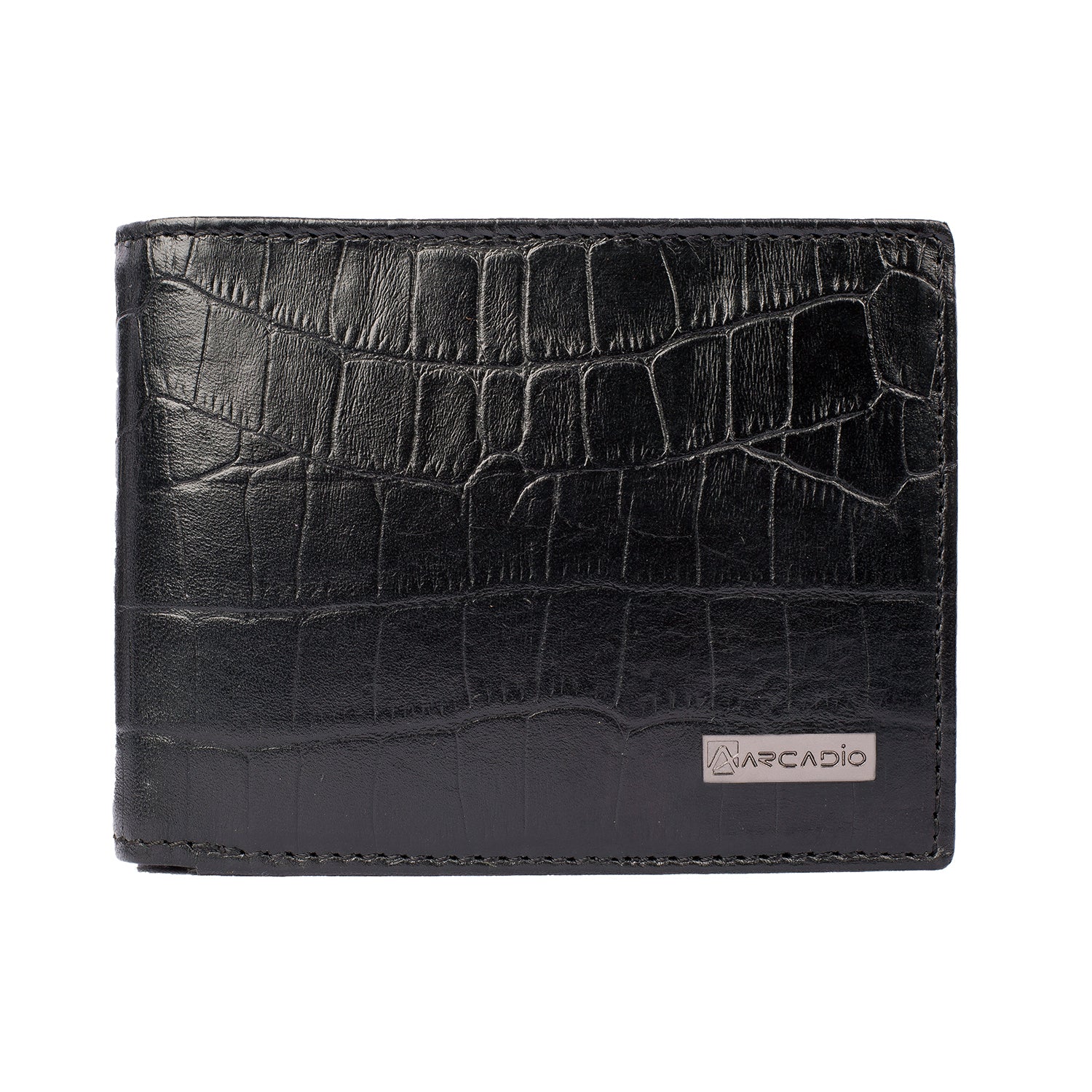 CROCK ‘N’ ROLL Leather Wallet ARW1003BK ARCADIO