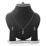 Celena Pendant Necklace and Earrings Set - ARJW1011RD ARCADIO