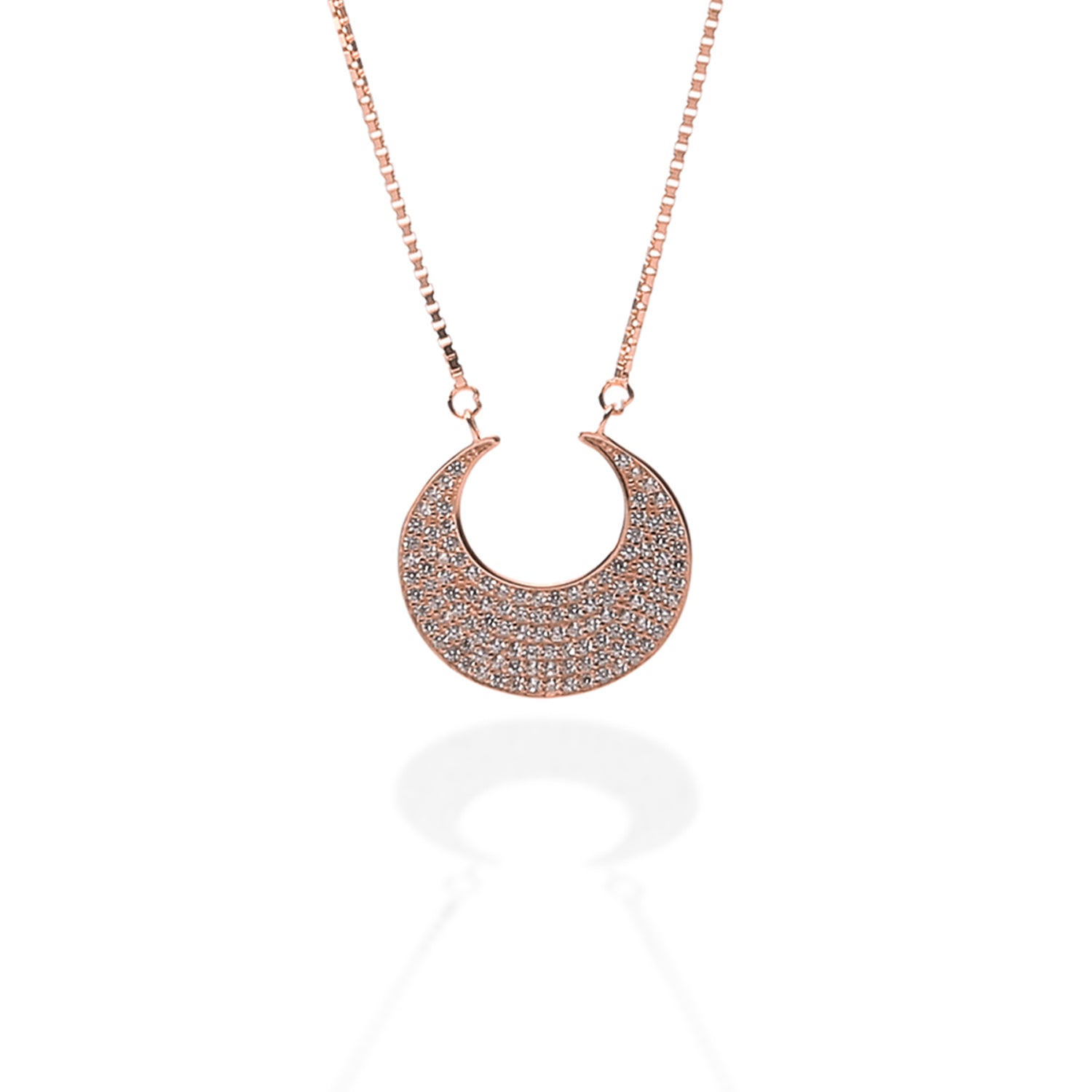Moon shaped pendant outlet