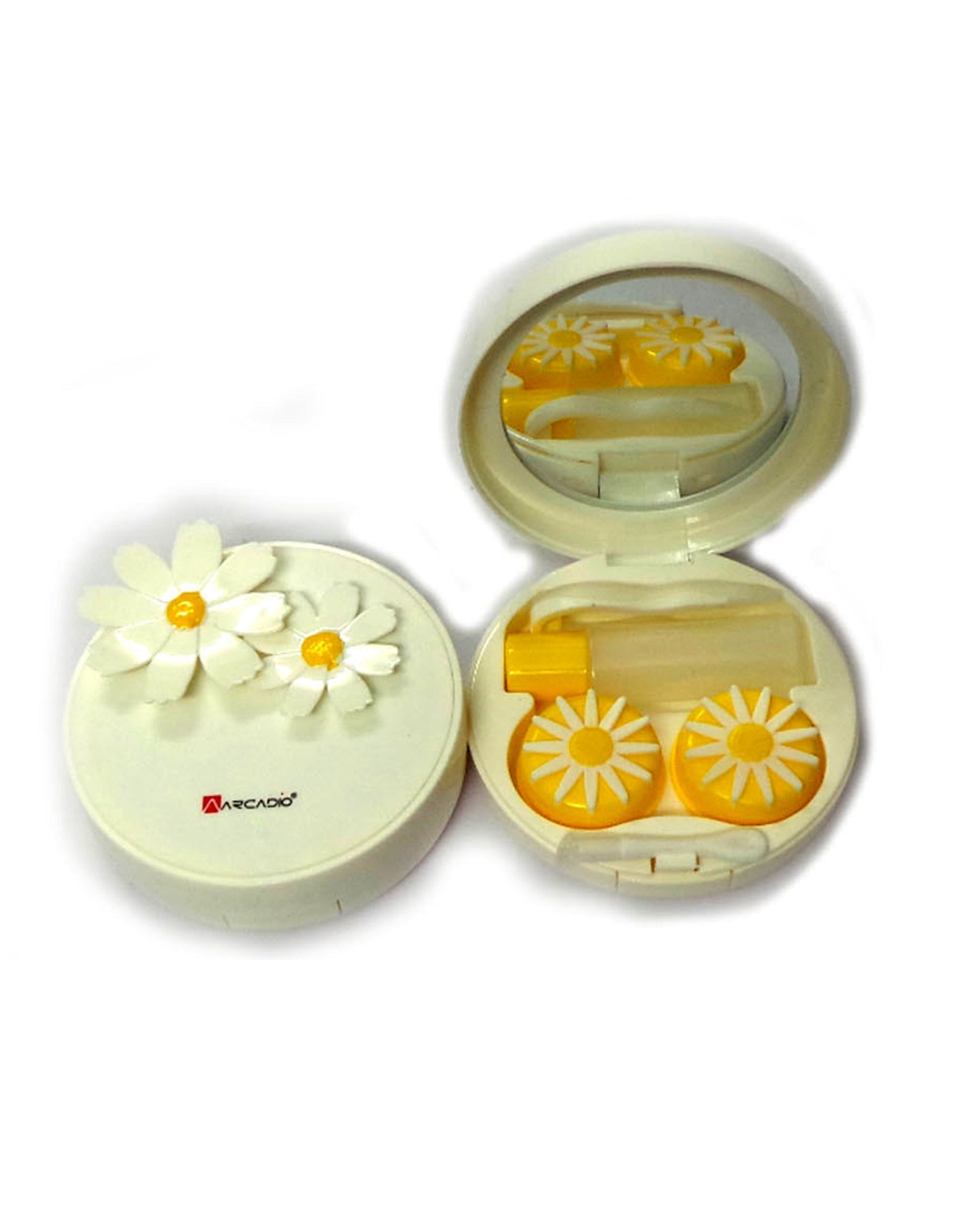 DAISY - Designer Contact Lens Cases - A8063WT ARCADIO