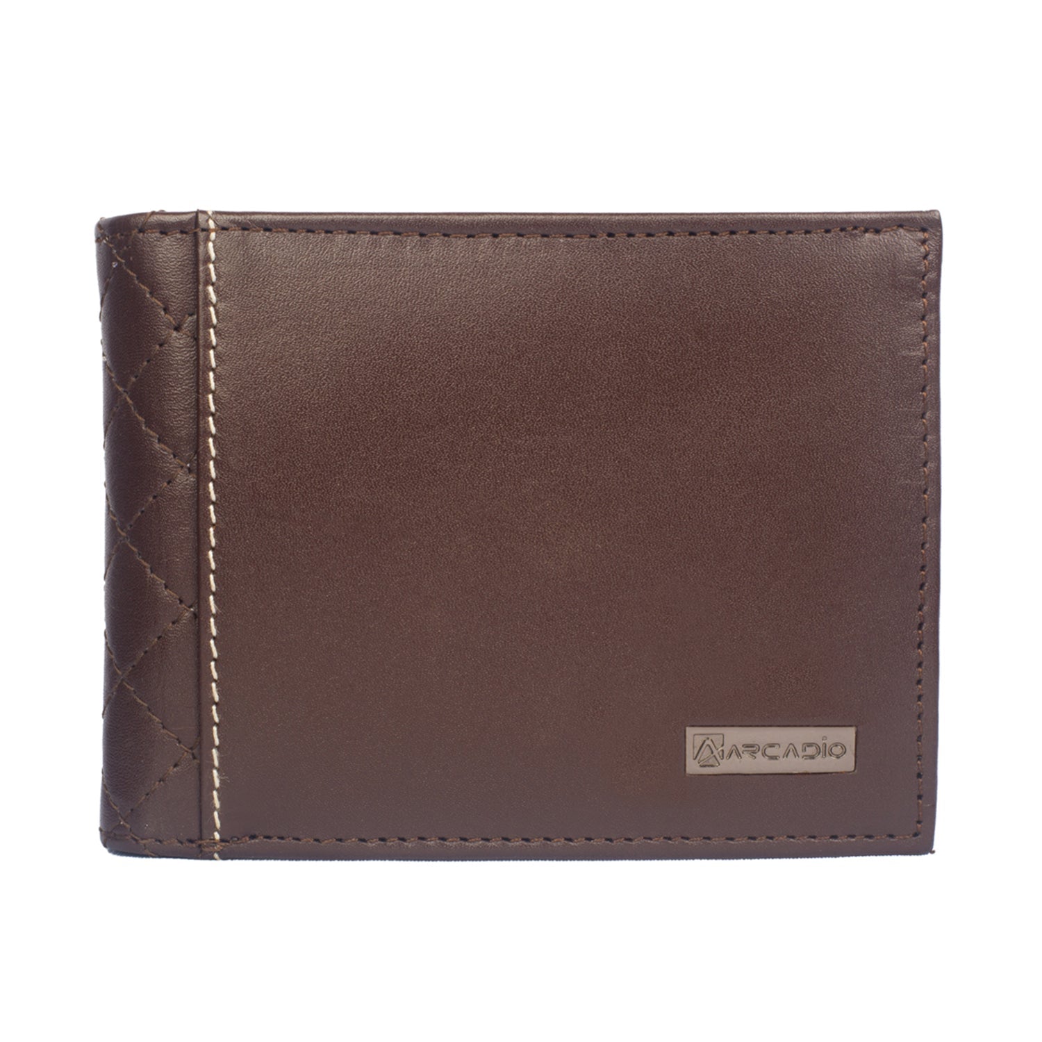 DIAMOND CRUSH Leather Wallet ARW1001BR ARCADIO