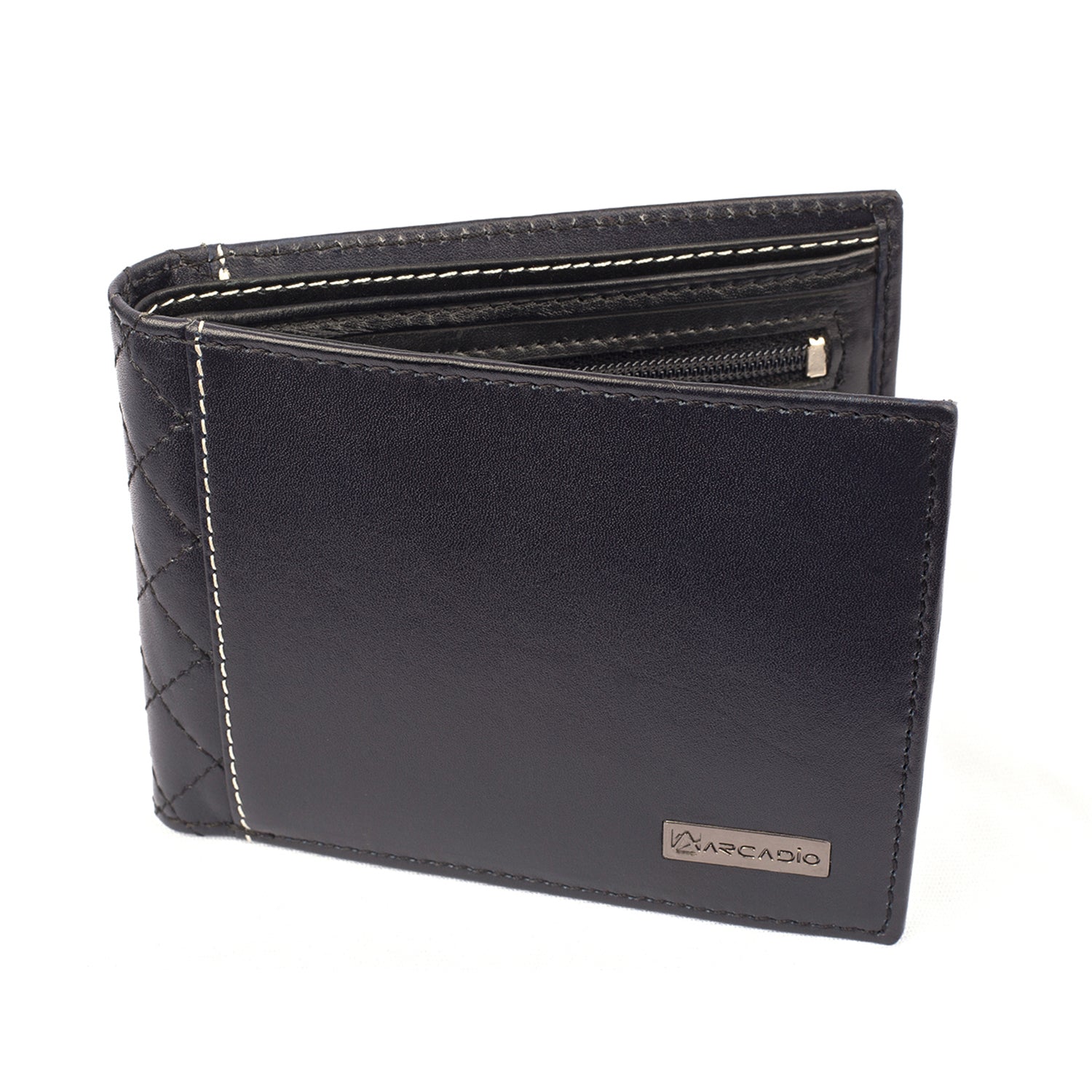 DIAMOND CRUSH Leather Wallet ARW1001NV ARCADIO