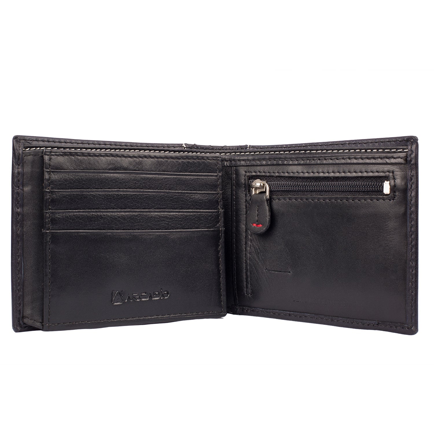 DIAMOND CRUSH Leather Wallet ARW1001NV ARCADIO