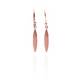 Edgware Pave Drop Pendant Necklace and Earrings Set - ARJW1028RG ARCADIO
