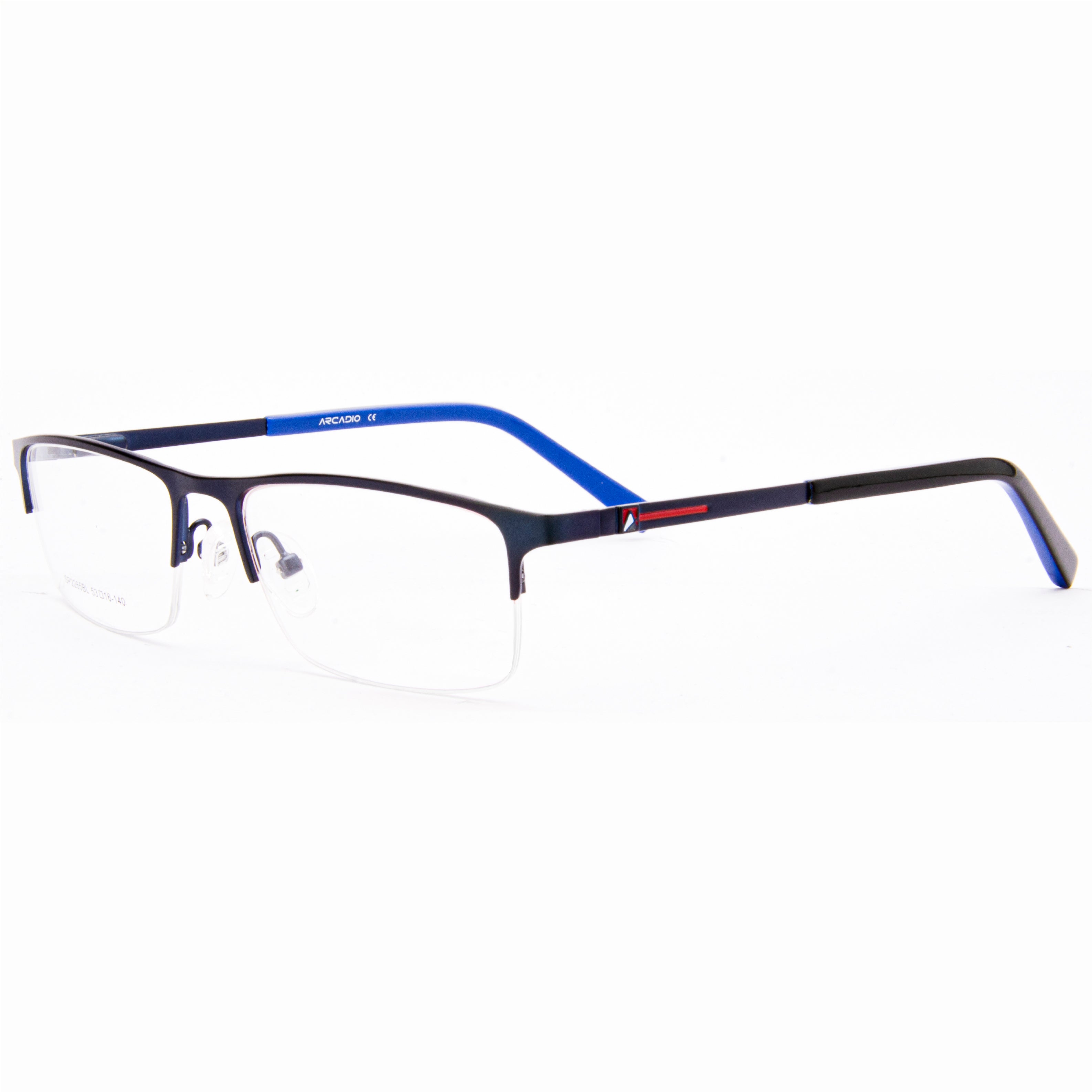 Modern Halftime Frame FLETCHER Contemporary Half Rimmed Frame SP2265 – ARCADIO