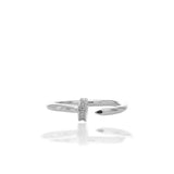 Fashionable Gap Midi Adjustable Ring - ARJWR1043RD ARCADIO