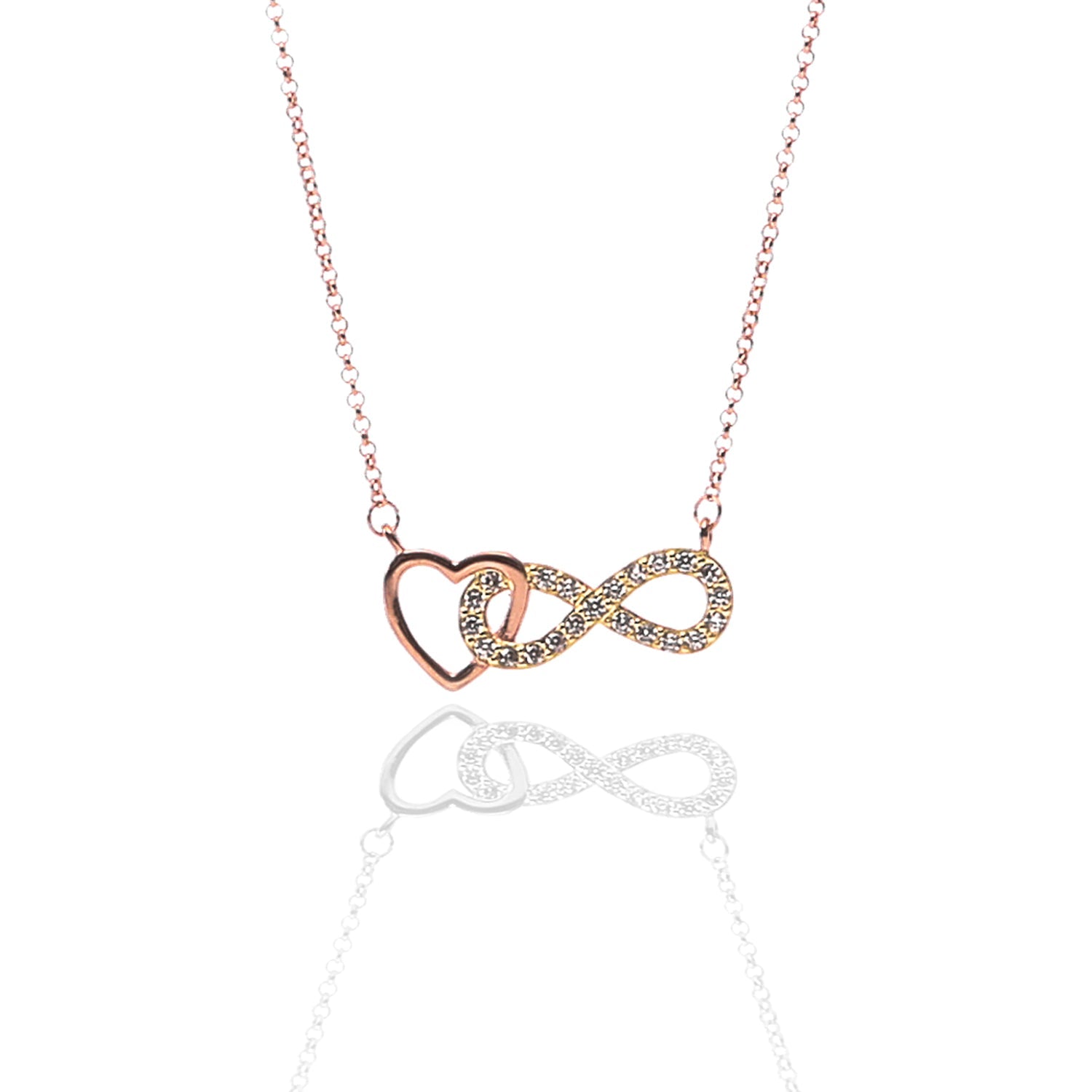 Infinite love necklace outlet