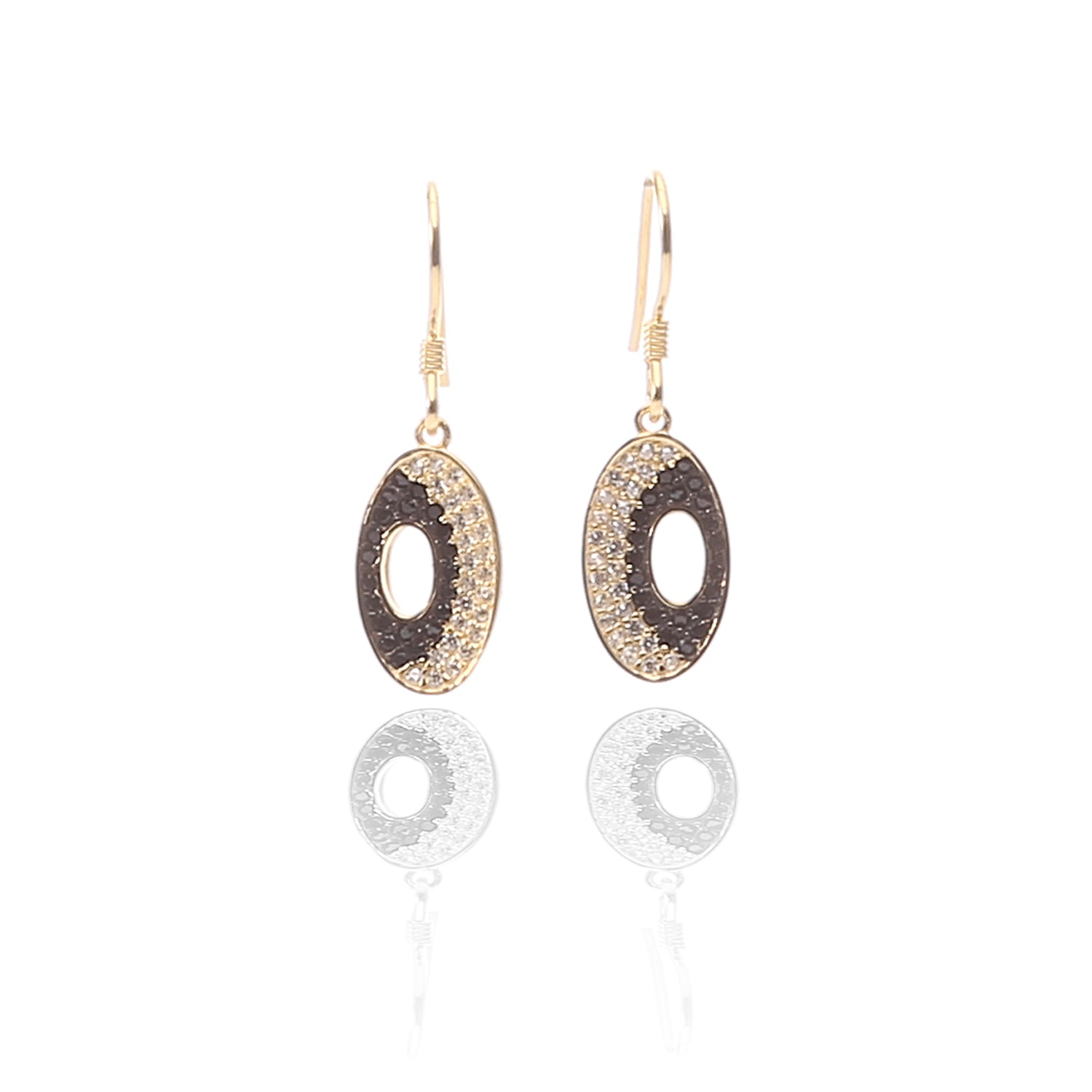 Juno Pendant Necklace and Earrings Set - ARJW1018GD ARCADIO