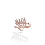 Light As a Feather Adjustable Ring - ARJWR1041RG ARCADIO