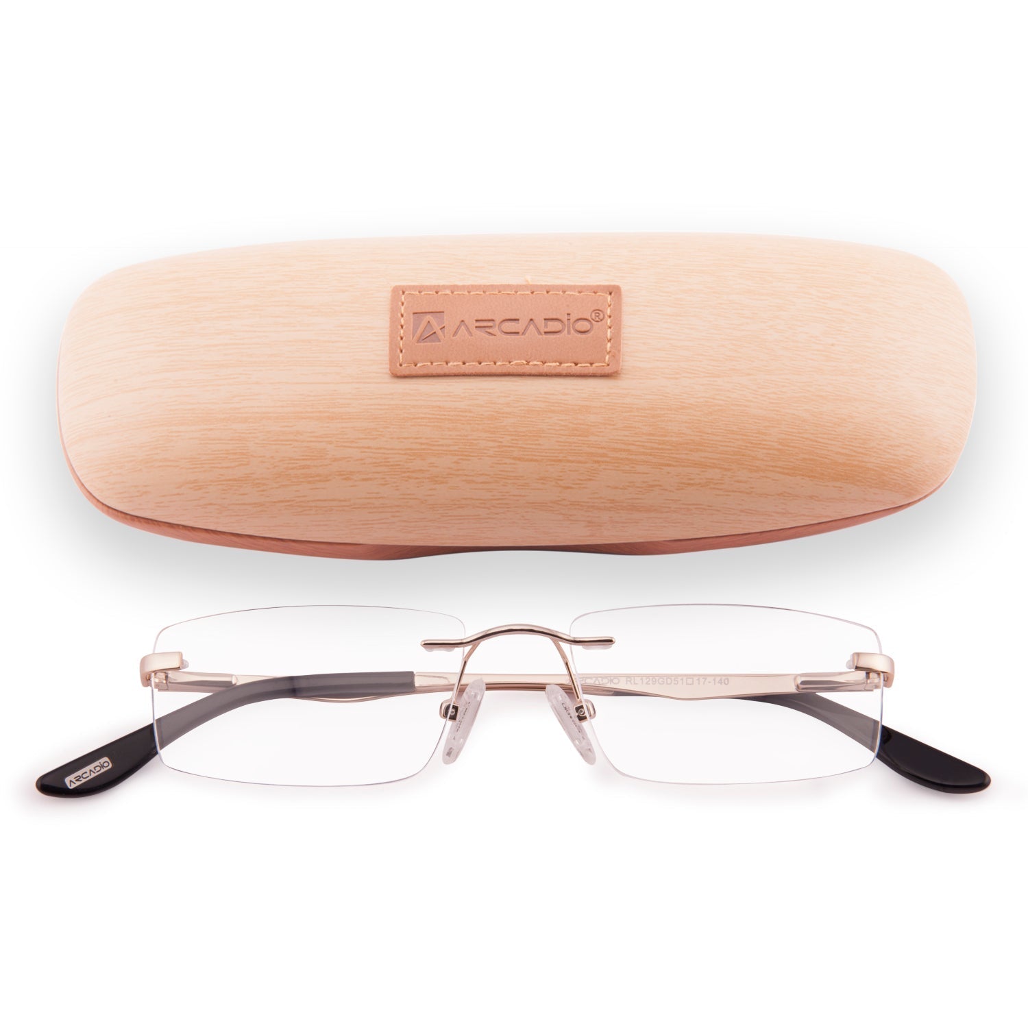 Post On Rimless Frame MINIMALIST Rimless Frame RL129 – ARCADIO