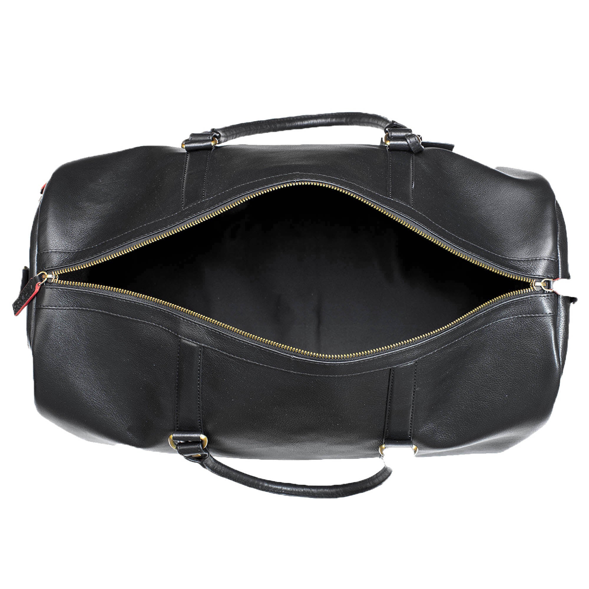 ON THE MOVE Premium Weekender Leather Bag - ARDB1001BK ARCADIO