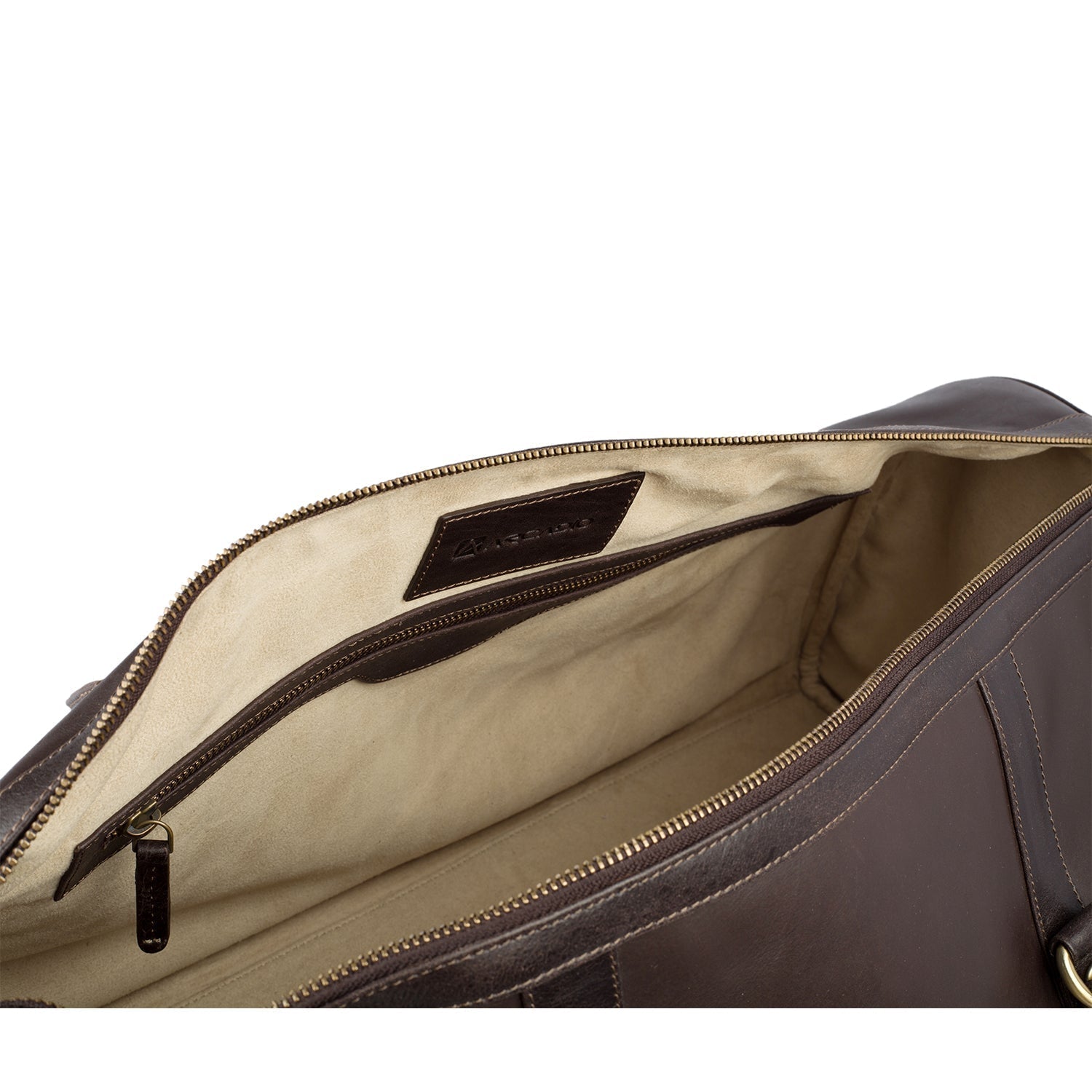 ON THE MOVE Premium Weekender Leather Bag - ARDB1001BR ARCADIO