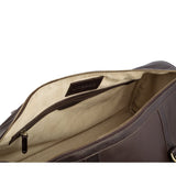 ON THE MOVE Premium Weekender Leather Bag - ARDB1001BR ARCADIO