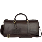 ON THE MOVE Premium Weekender Leather Bag - ARDB1001BR ARCADIO