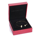 OPEN DOUBLE Cuff Bangle ARJWDB1060GD ARCADIO